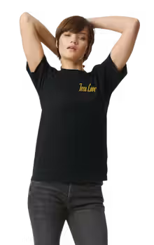 Treu Love T-shirt Yellow